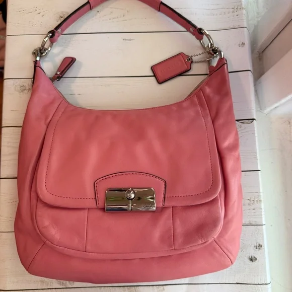 COACH | Pink Kristin Hobo Bag (F22306) - Picture 4 of 14
